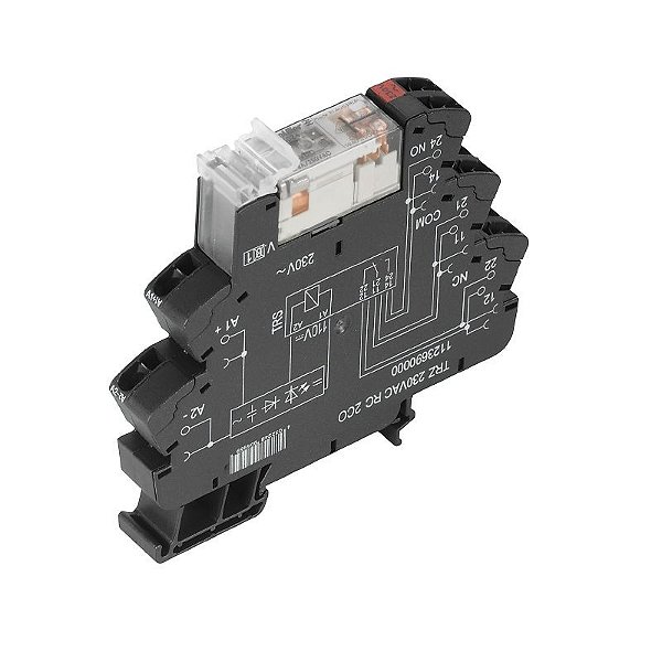 WEIDMULLER TRZ 230VCA RC 2CO Acoplador a Rele 1123690000