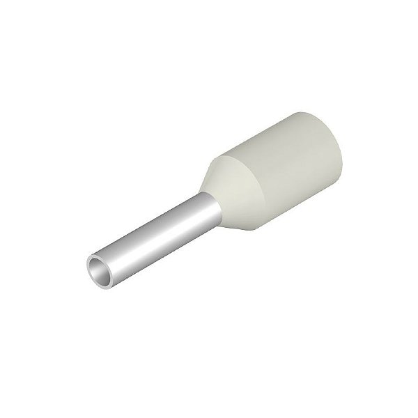 WEIDMULLER H0.75/12 Branco Terminal Ilhós 1X0.75MM2 Embalagem c/ 500