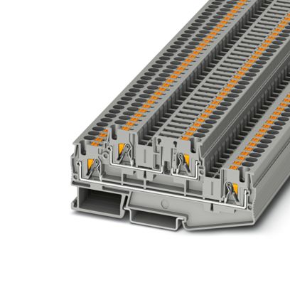 PHOENIX CONTACT PTTB 4-TG – Borne Duplo Push-in de Seccionamento 4 mm²