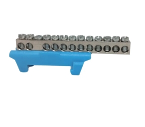 LEGRAND BN-12 – Barra de Neutro Azul 12 Conexões 16 mm² 660 V