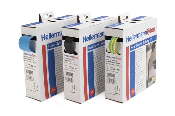 HELLERMANN HIS-3 9/3 – Tubo Termocontrátil 3/8" (Ø9/3 mm) – Caixa com 5 Metros