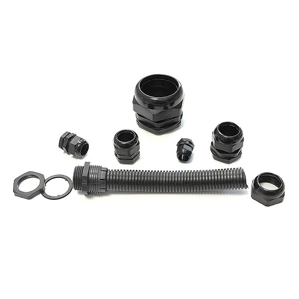 ACITEK FIX BSP – Fixador Para Conduítes Preto | Contra Porca + Porca