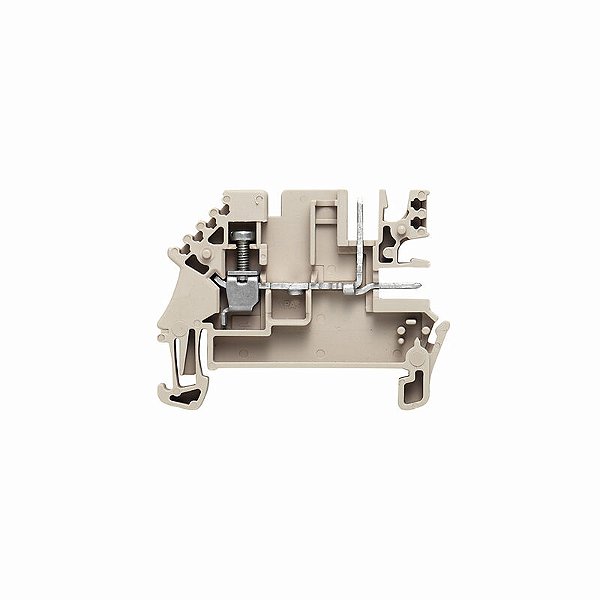 WEIDMÜLLER WDU 2.5/BLZ/7.62 – Conector de Passagem com Plug-in 7,62mm | Linha W - Conexão Parafuso