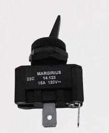 MARGIRIUS 14123-N2F-B3F-E3-Q – Chave Alavanca Unipolar 15A | Liga/Desliga