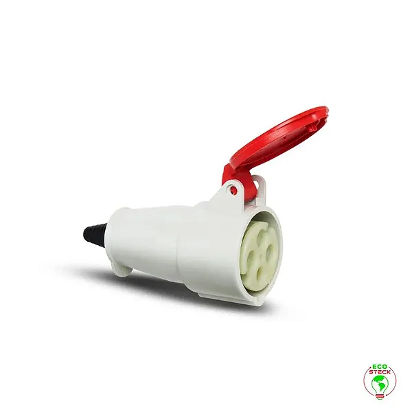 STECK N4056 – Acoplamento Vermelho 16A 3P+T 380/440V 6H IP44 | Newkon