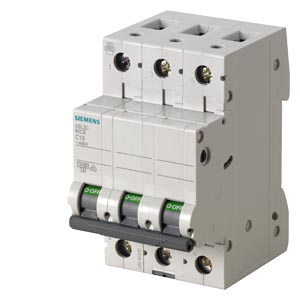 SIEMENS 5SL3 DISJ 3P C 6A 4.5 KA 400V