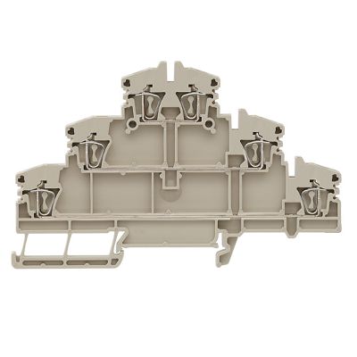 WEIDMULLER Conector Mola Triplo  ZDLD 2.5-2N Bege 0.5-2.5mm² 1782300000