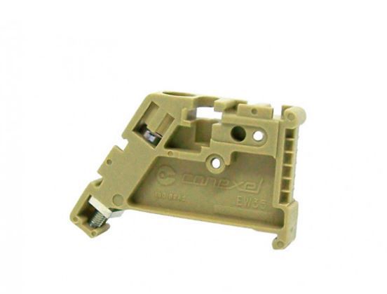 WEIDMULLER Poste EW35 - Parafuso - Preto para Trilho DIN C0383560000