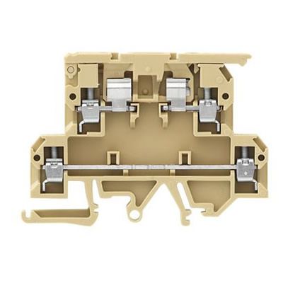 Conector Parafuso Duplo Fusível Weidmüller KDKS1 EN – Bege