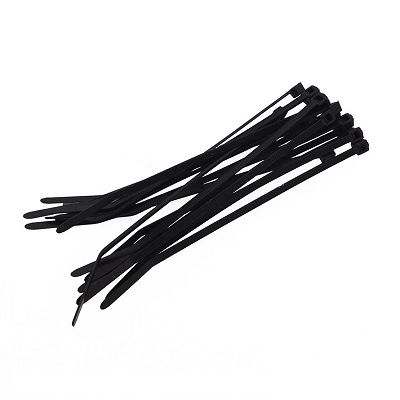 HELLERMANNTYTON REL-140 – Abraçadeira Reutilizável Preta 150 x 7,6 mm