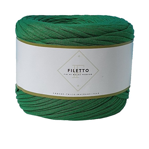 Fio de Malha Premium Filetto-Verde Natal