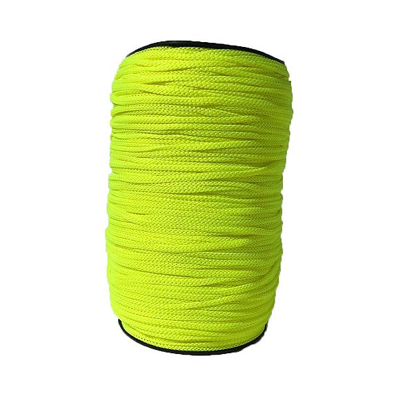 Fio de Poliéster 5mm TzTextil-Amarelo Neon