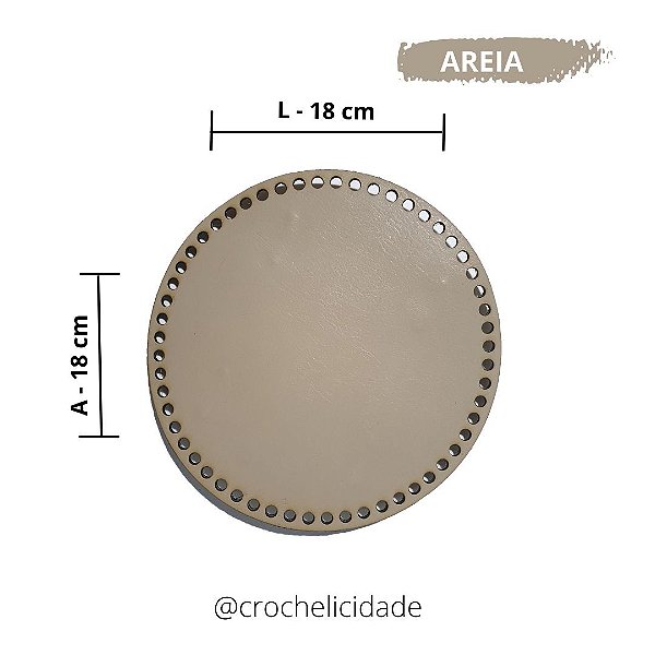 Base para Bolsa Redonda com Pezinho