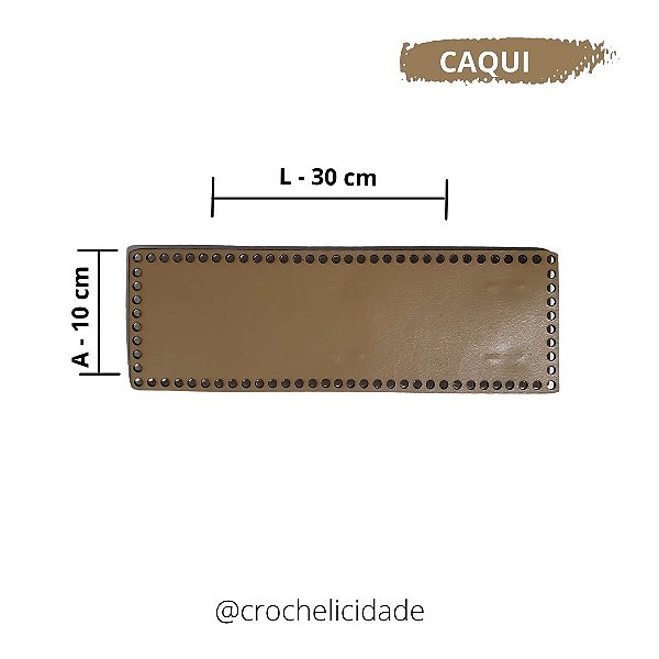 Base para Bolsa Retangular Grande com Pezinho