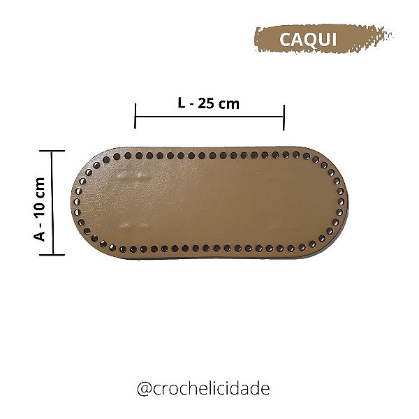 Base para Bolsa Oval Média com Pezinho