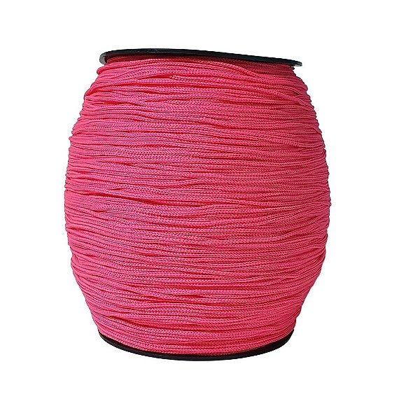 Fio de Poliéster 2mm HassTextil-166-Rosa Neon