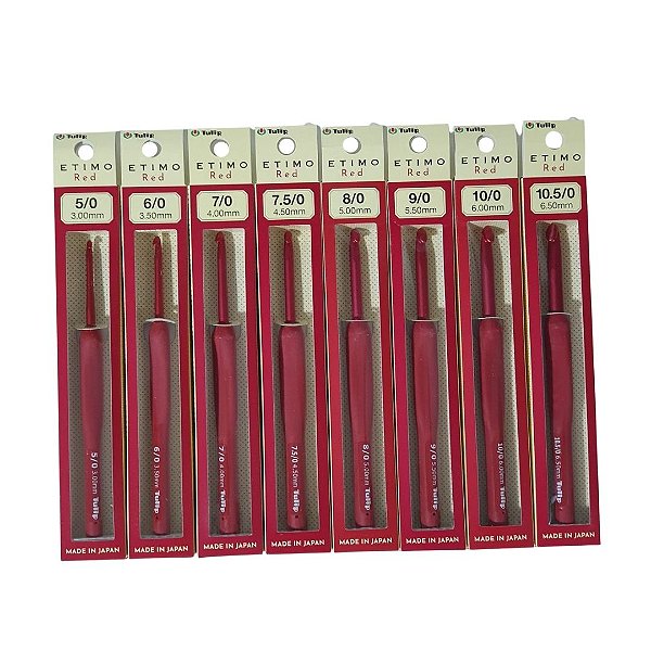 Agulha para Crochê ETIMO Red-Tulip