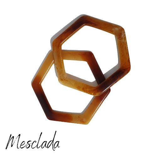 Alça de Resina Hexágono