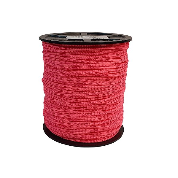 Fio de Poliéster 2mm Baby HassTextil-166-Rosa Neon