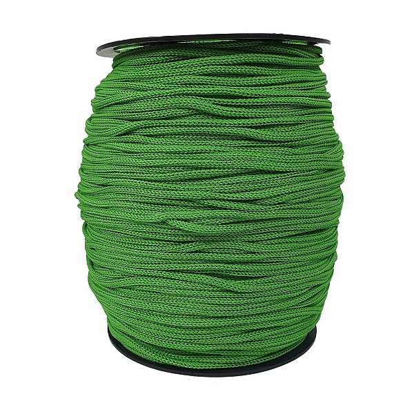 Fio de Poliéster 3mm HassTextil-1125-Verde Neon