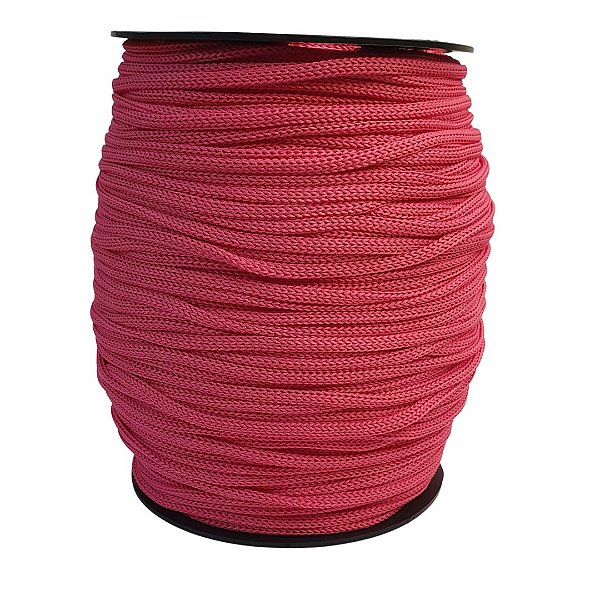 Fio de Poliéster 5mm HassTextil-195-Rosa Chiclete