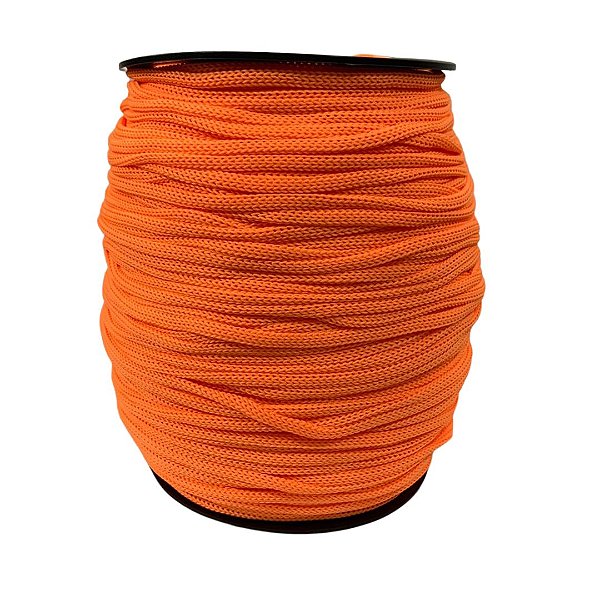 Fio de Poliéster 5mm HassTextil-1157-Laranja Neon