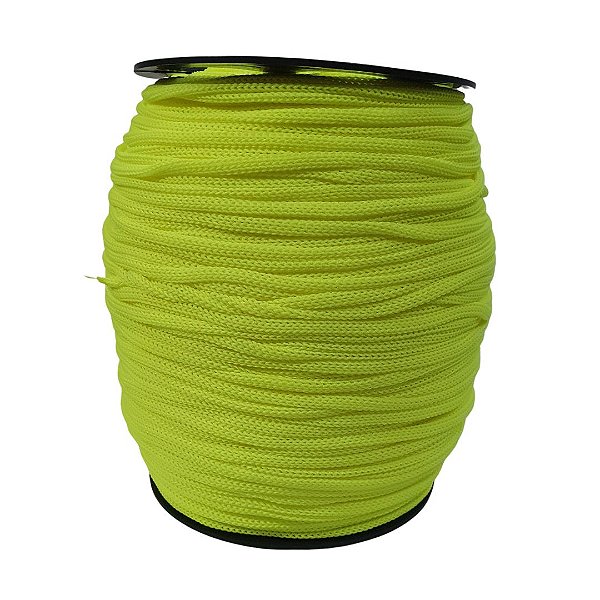 Fio de Poliéster 5mm HassTextil-160-Amarelo Neon