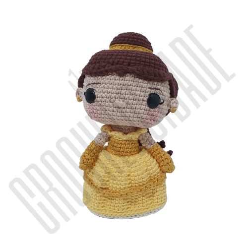 Amigurumi Personagem Bela