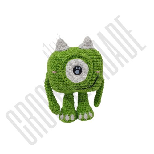 Amigurumi Personagem Mike Wazowski