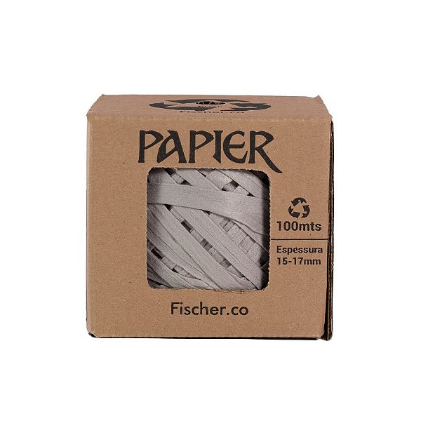 Fio Papier 100 mts - Cor Elefante - Fischer