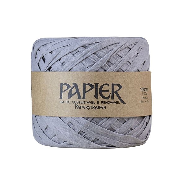 Fio Papier 100 mts - Cor Azul Grisaceo - Fischer
