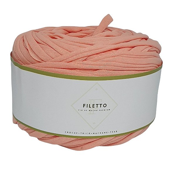 Fio de Malha Premium Filetto-Salmão