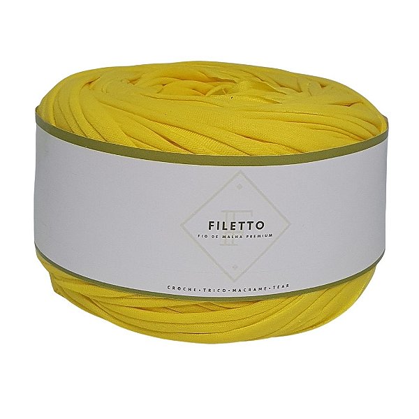 Fio de Malha Premium Filetto- Canário