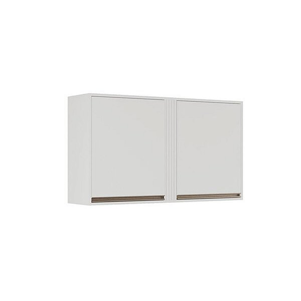 Armário Aéreo Pérola 2 Portas - Sallêto Branco