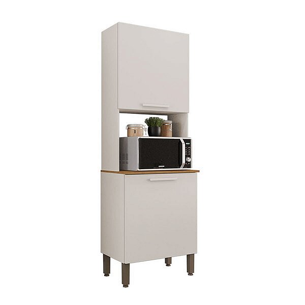 Paneleiro Torre Quente New Valência 2 Portas - Sallêto Branco
