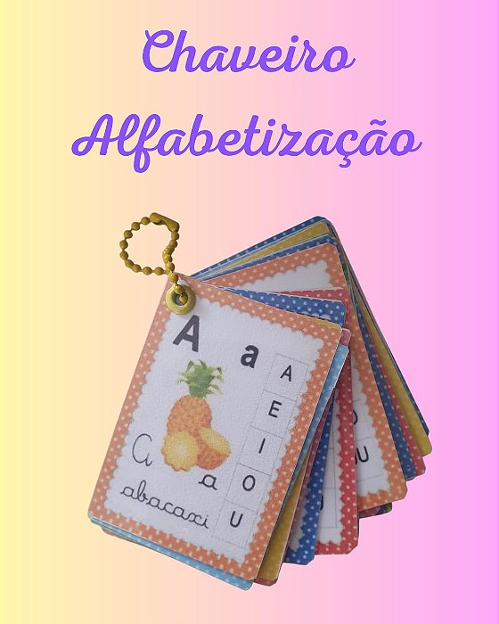 CHAVEIRO ALFABETIZAÇÃO