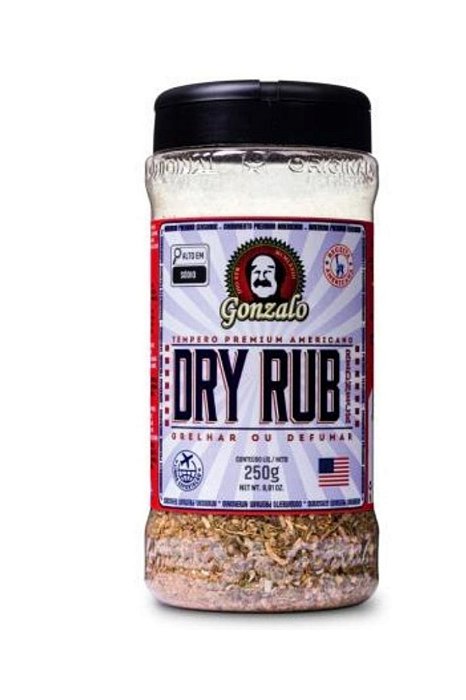 Tempero para Carnes Dry Rub Redneck 250g