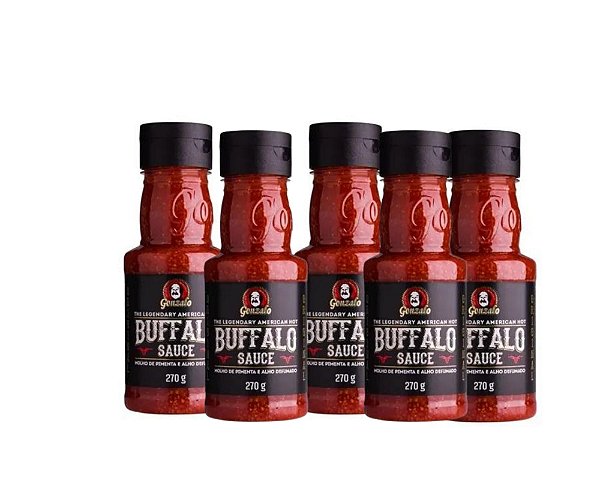 Molho de pimenta Buffalo sauce 5 und gonzalo