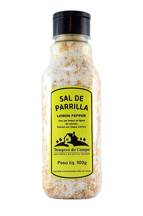 Sal De Parrilla/Gourmet Com Lemon Pepper