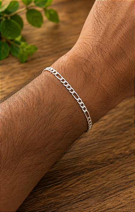 Pulseira Masculina 3 Por 1 - Prata 925 - MP139-X480