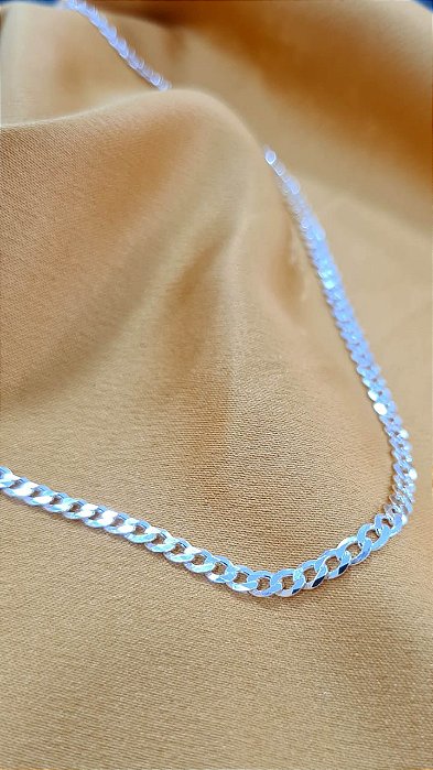Corrente Masculina Grumet Prata 925 - 60cm