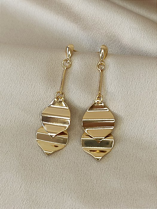 Brinco Pêndulo - Semijoia 18k - BR84-05240