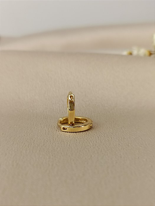 Argola Lisa - 12mm - Semijoia 18k - BR210-230