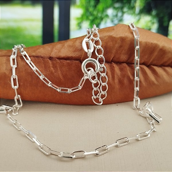 Gargantilha Choker Elo Cartier - Prata 925 - MG126-40244