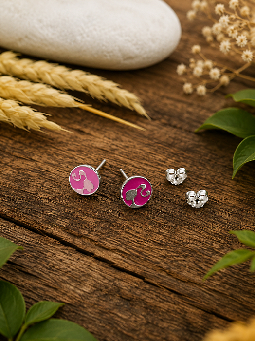 Brinco Barbie - Prata 925 - BR362