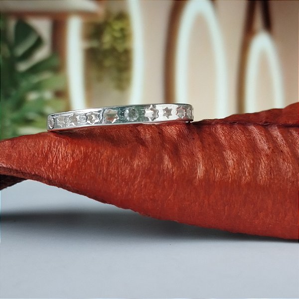 Anel Com Estrelinhas - Prata 925 - MA309-1278