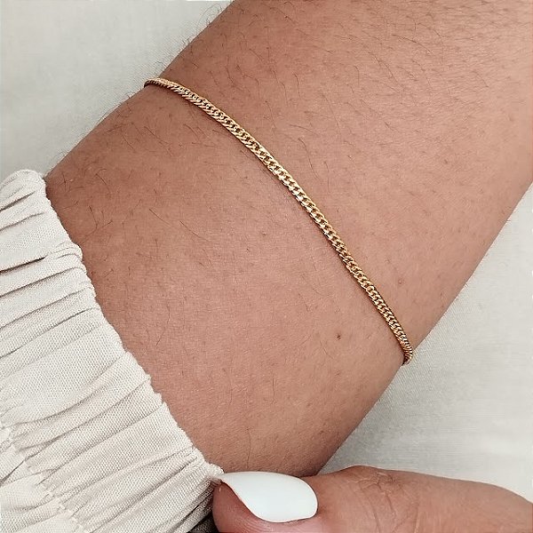 Pulseira Elo Grumet - Semijoia 18k - MP830-684