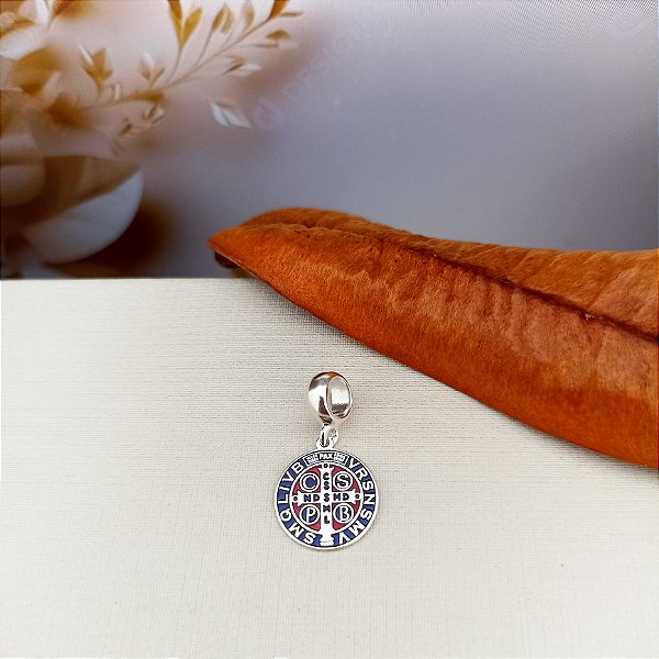 Berloque Cruz Sagrada São Bento - Prata 925 - MBL263-22150