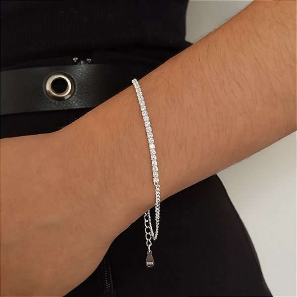 Pulseira Riviera - Prata 925 - MP935-36216