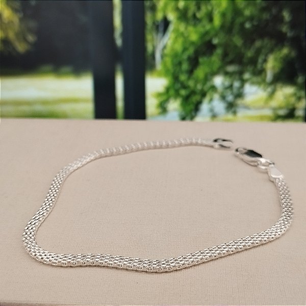 Pulseira Esteira - Prata 925 - MP942-24148
